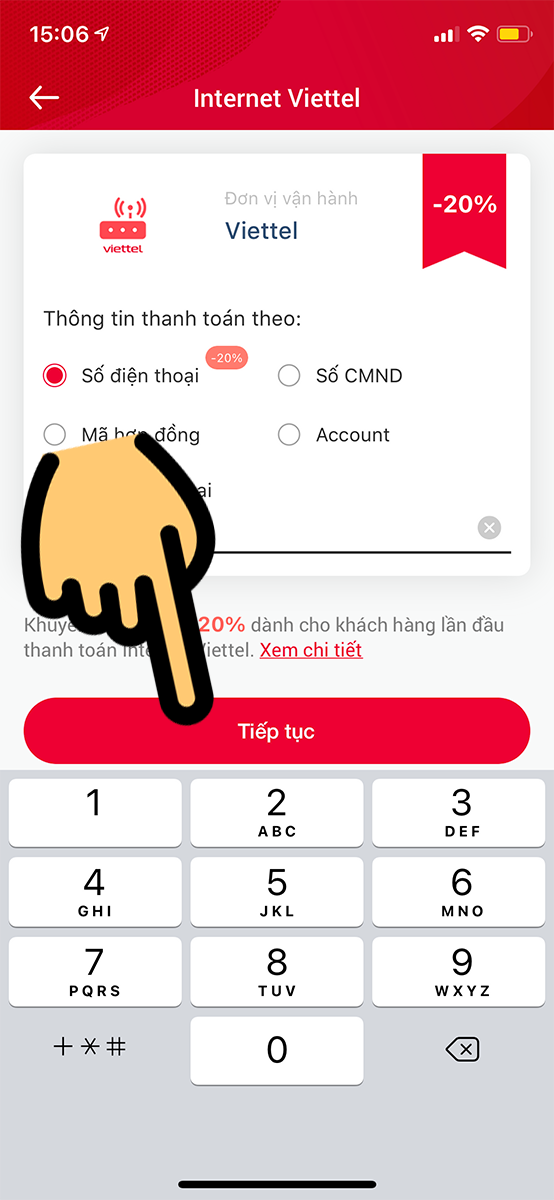 Chọn tra cứu hoá đơn internet Viettel Chọn tra cứu hoá đơn internet Viettel