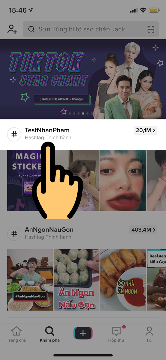 Chọn hiệu ứng TestNhanPham Chọn hiệu ứng TestNhanPham
