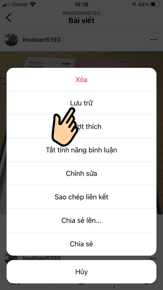 Chọn Lưu trữ Chọn Lưu trữ