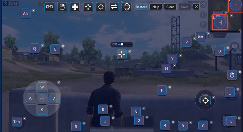 Các phím tắt để chơi game PUBG trên PC