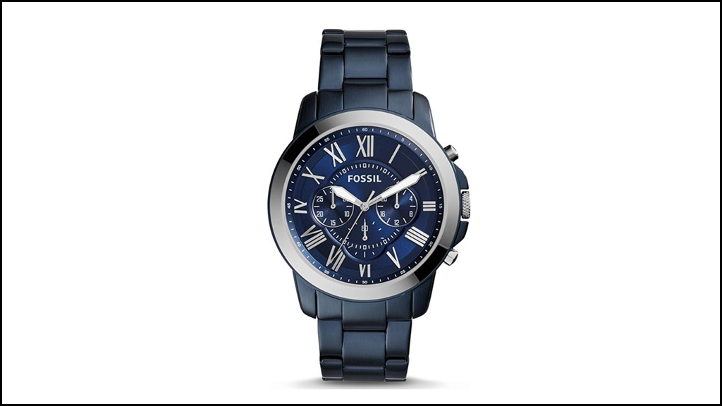 Đồng hồ Fossil Chronograph Blue-Tone 44mm