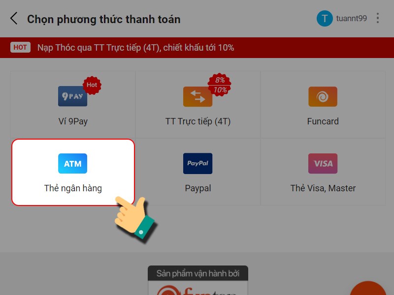 Phương thức thanh toán Phương thức thanh toán