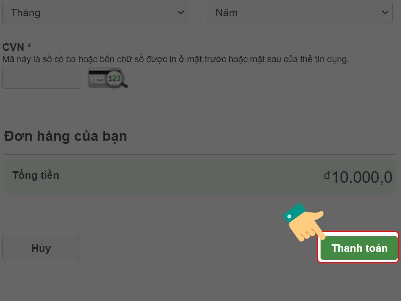 Thanh toán Thanh toán