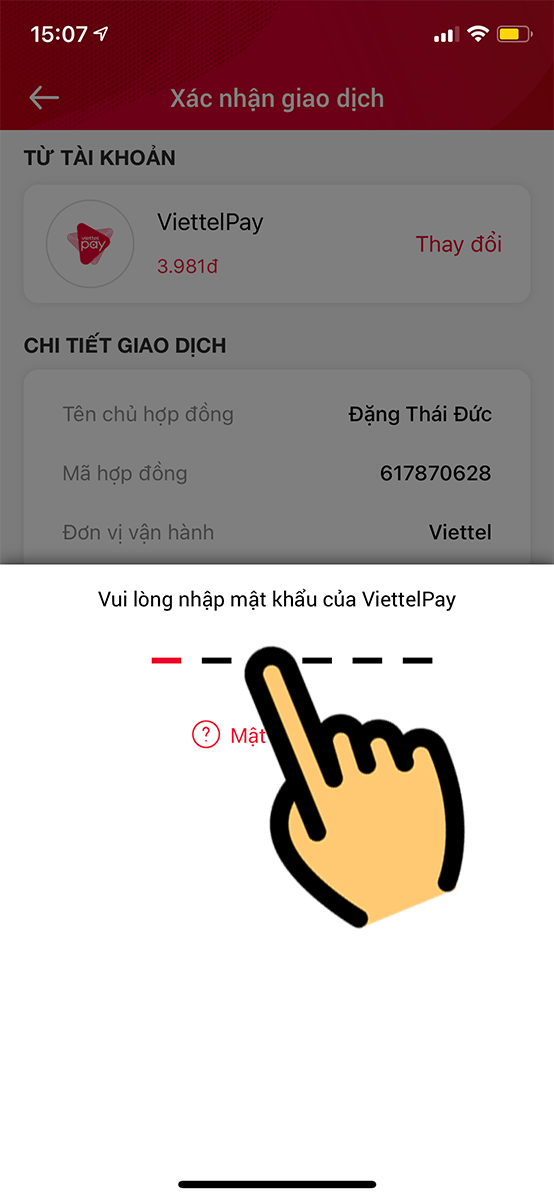 Thanh toán cước internet Viettel Thanh toán cước internet Viettel