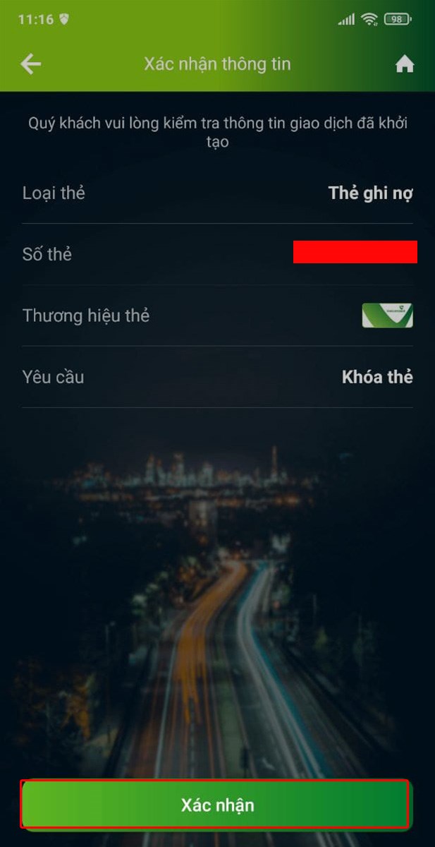 Kiểm tra lại thông tin tại mục Xác nhận thông tin. Sau đó nhấn Xác nhận. Kiểm tra lại thông tin tại mục Xác nhận thông tin. Sau đó nhấn Xác nhận.