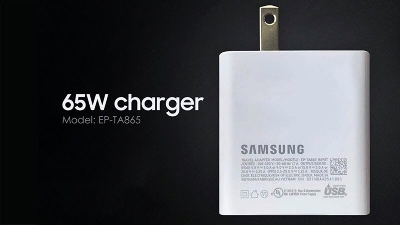 Củ sạc nhanh 65 W của Samsung đạt chứng nhận quan trọng Củ sạc nhanh 65 W của Samsung đạt chứng nhận quan trọng