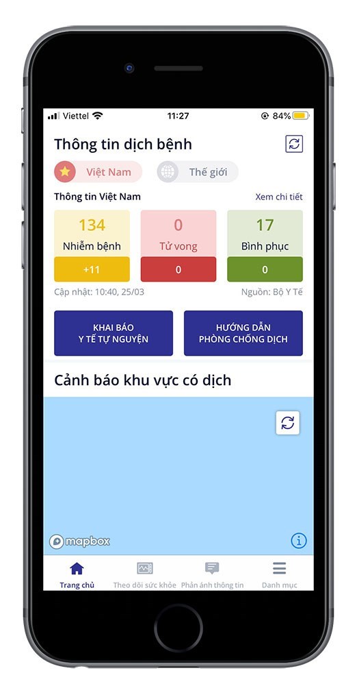 Ứng dụng NCOVI Ứng dụng NCOVI
