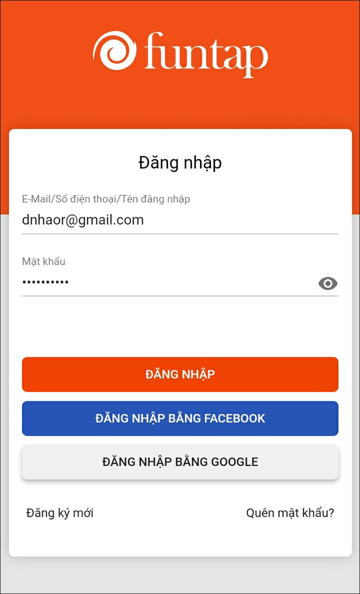 Đăng nhập tài khoản Đăng nhập tài khoản