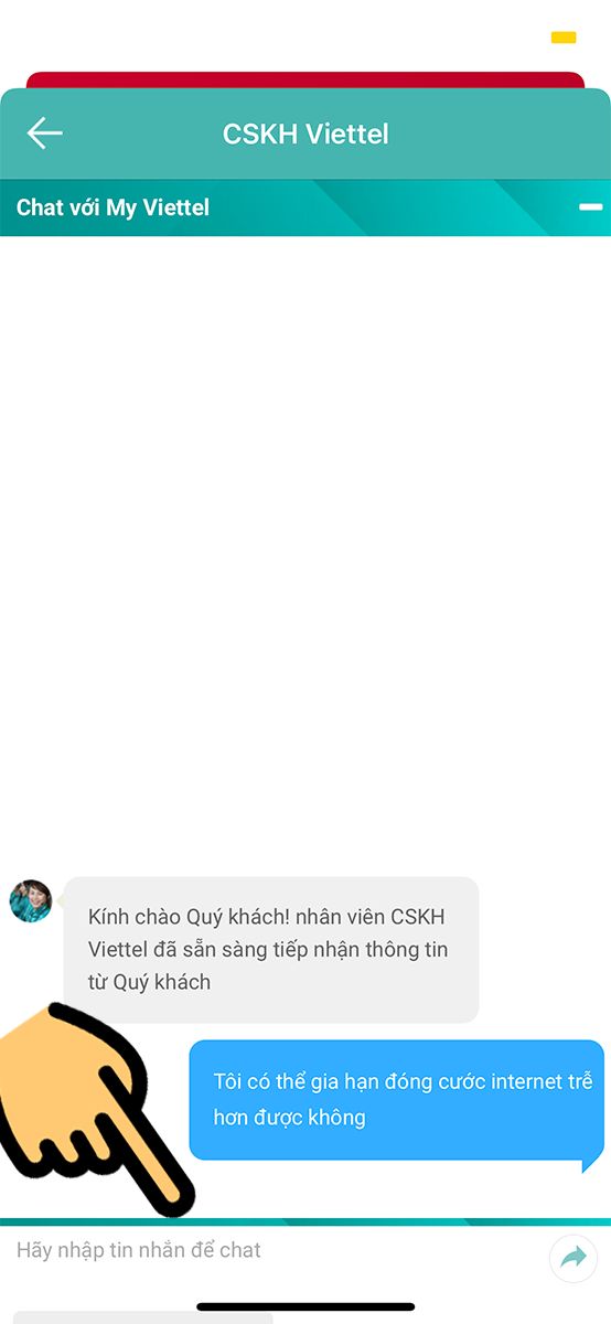 Gia hạn cước internet Gia hạn cước internet
