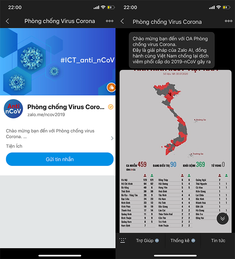 Ứng dụng Zalo Ứng dụng Zalo