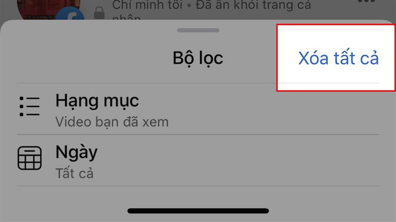 Chọn Xóa tất cả Chọn Xóa tất cả