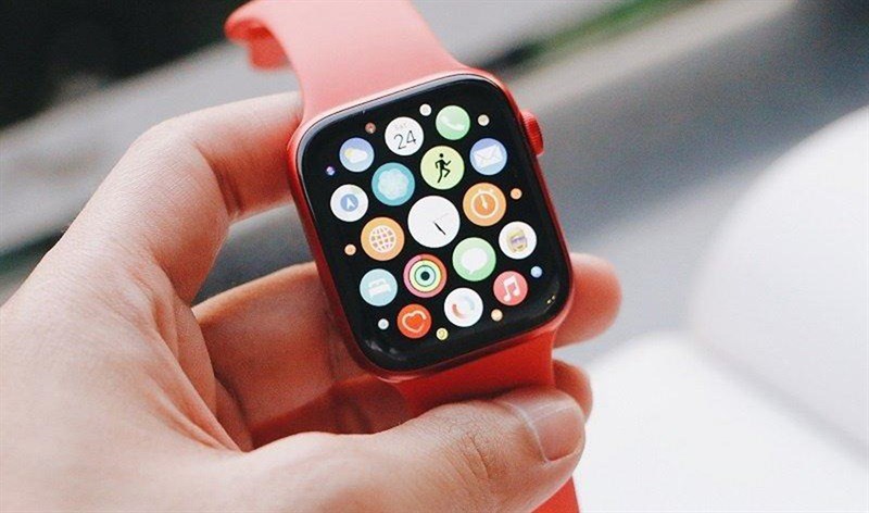 Apple Watch S6 LTE 40mm viền nhôm dây cao su (Product RED) Apple Watch S6 LTE 40mm viền nhôm dây cao su (Product RED)