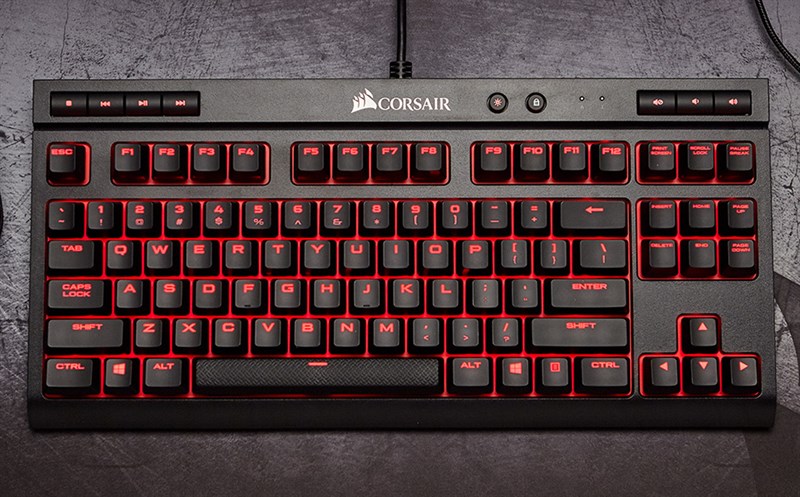 Bàn phím cơ Corsair K63 Compact Mechanical (Đen) Bàn phím cơ Corsair K63 Compact Mechanical (Đen)