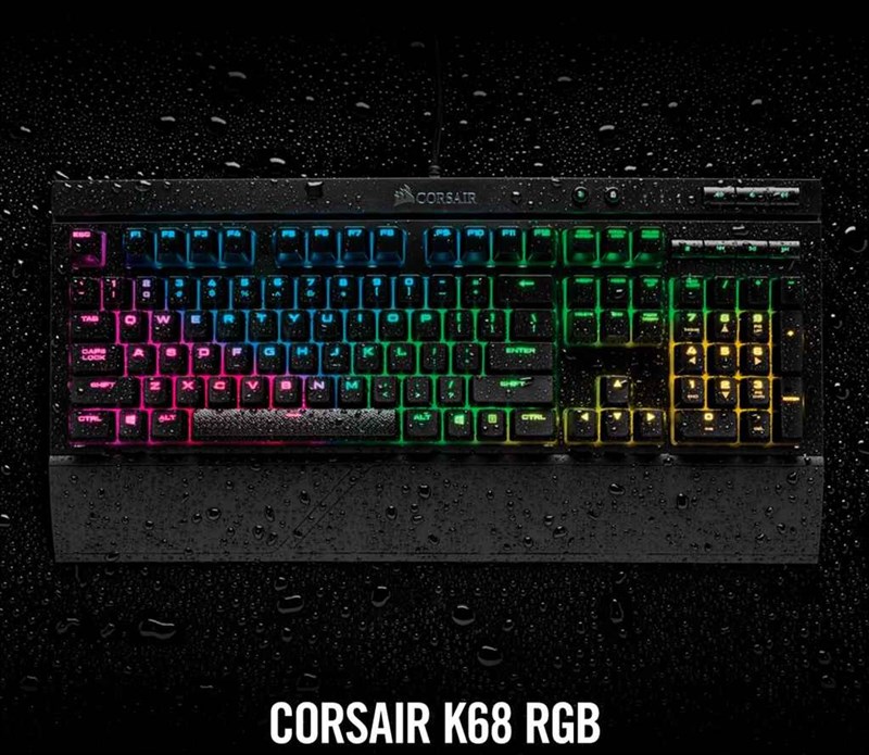 Corsair K68 được Corsair K68 được