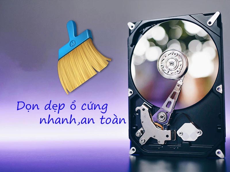 Dọn dẹp ổ cứng thường xuyên