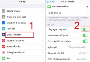 Kích hoạt Hey Siri