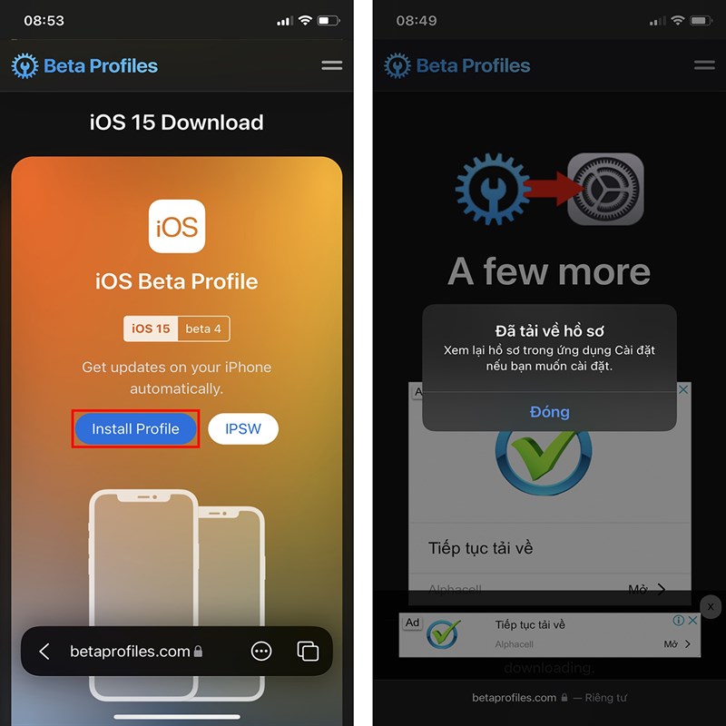 Cách cập nhật iOS 15 Beta 4-1 Cách cập nhật iOS 15 Beta 4-1