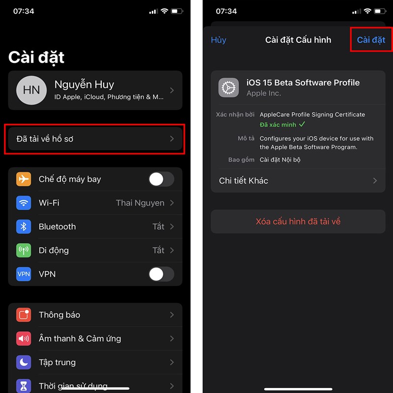 Cách cập nhật iOS 15 Beta 4-2 Cách cập nhật iOS 15 Beta 4-2