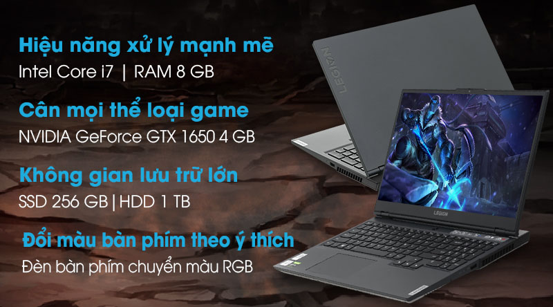 Laptop Lenovo Legion 5 15IMH05