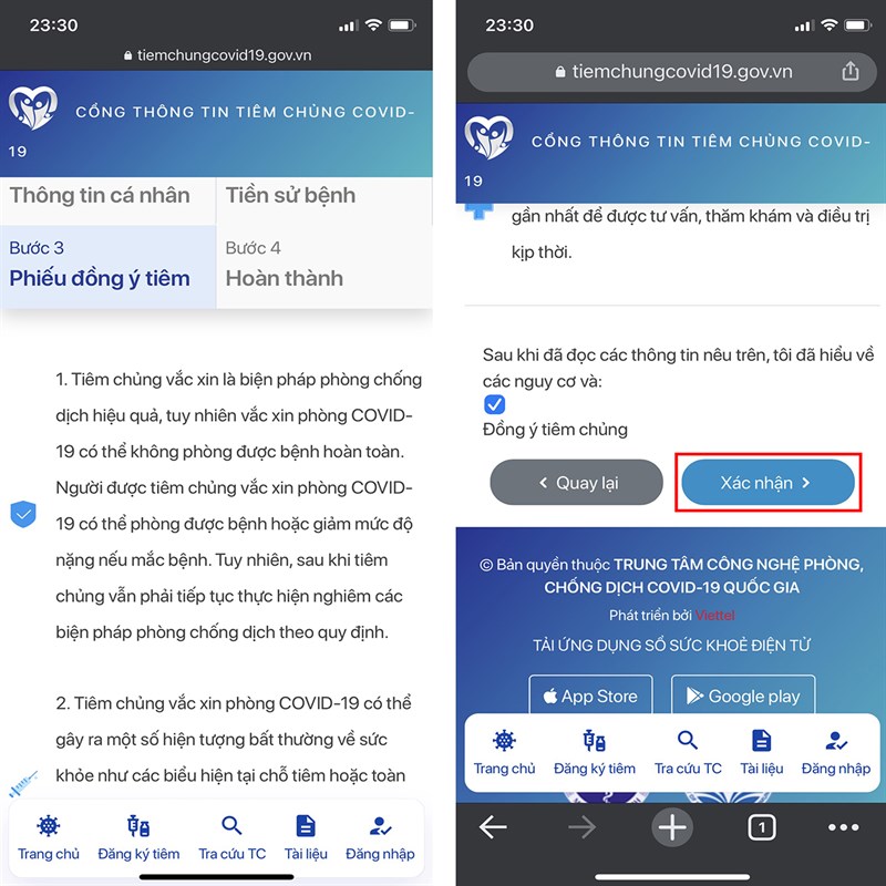 Cách đăng ký tiêm vaccine COVID-19-4 Cách đăng ký tiêm vaccine COVID-19-4