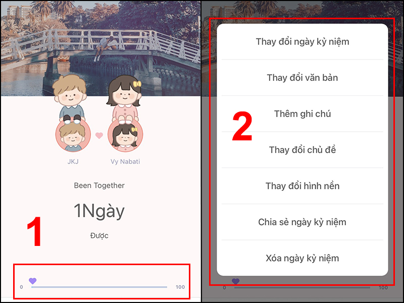 Thiết lập một số thay đổi khác