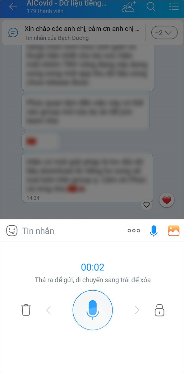 Sau khi thu âm xong buông tay để gửi Sau khi thu âm xong buông tay để gửi