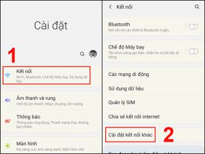 Chọn Cài đặt kết nối khác
