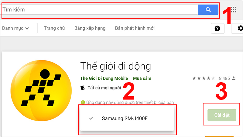Tải xuống ứng dụng