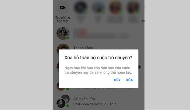 Cách khôi phục tin nhắn, cách xem tin nhắn đã xóa trên facebook Messenger 2