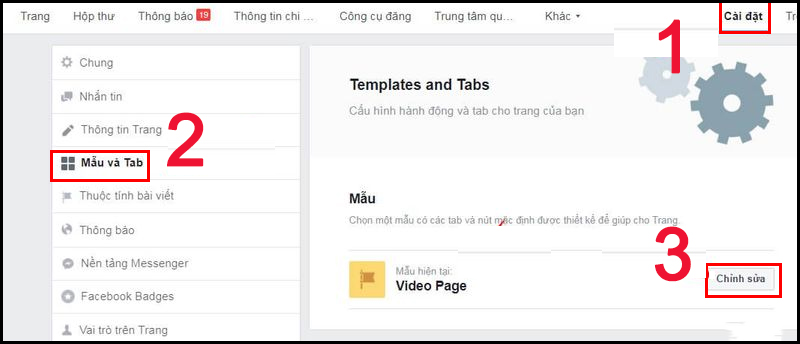 Chuyển Pages sang mẫu video