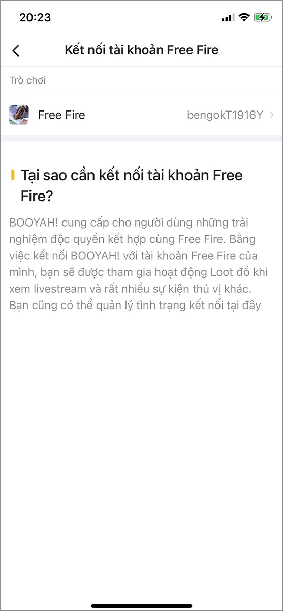 Liên kết tài khoản thành công Liên kết tài khoản thành công