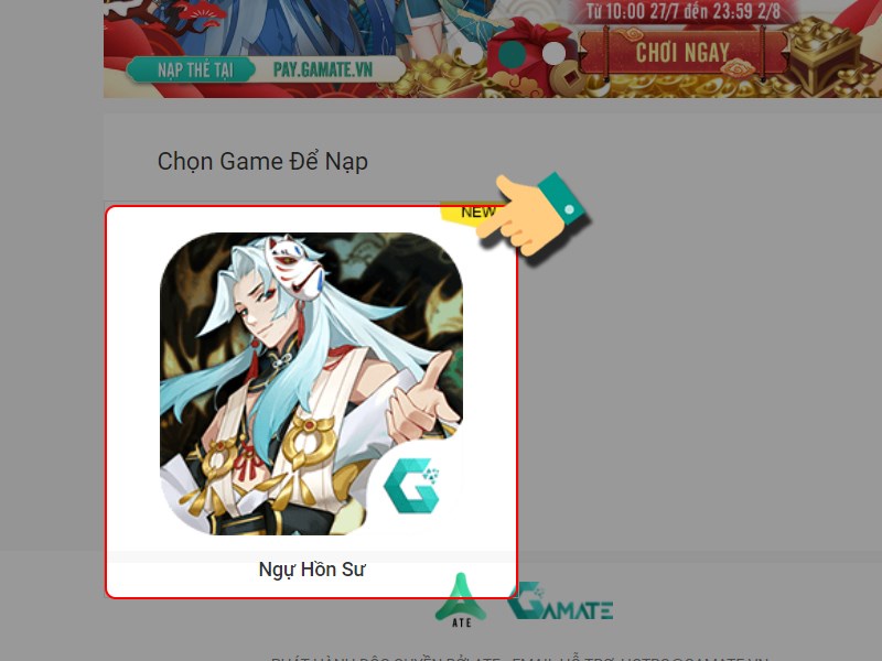 Chọn game Ngự Hồn Sư Chọn game Ngự Hồn Sư