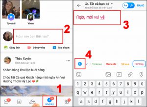 Tìm mục tag tên bạn bè.
