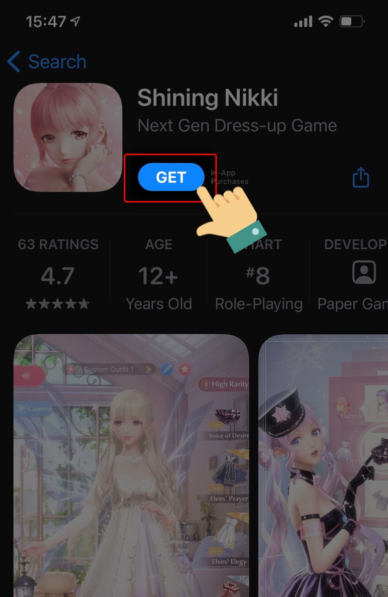 Nhấn GET để tải game về máy và trải nghiệm dễ dàng Nhấn GET để tải game về máy và trải nghiệm dễ dàng