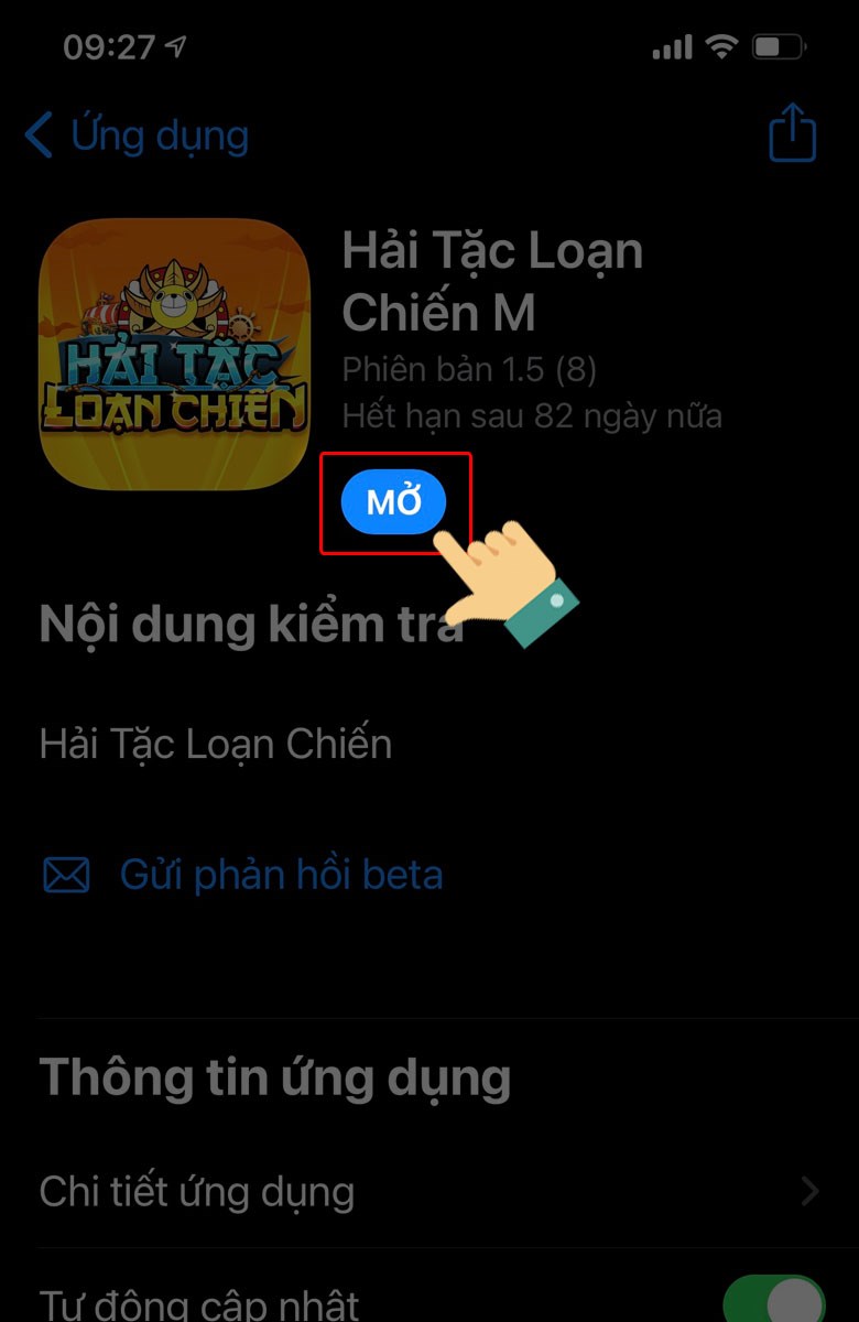 Đợi tải xuống bạn nhấn Mở. Đợi tải xuống bạn nhấn Mở.
