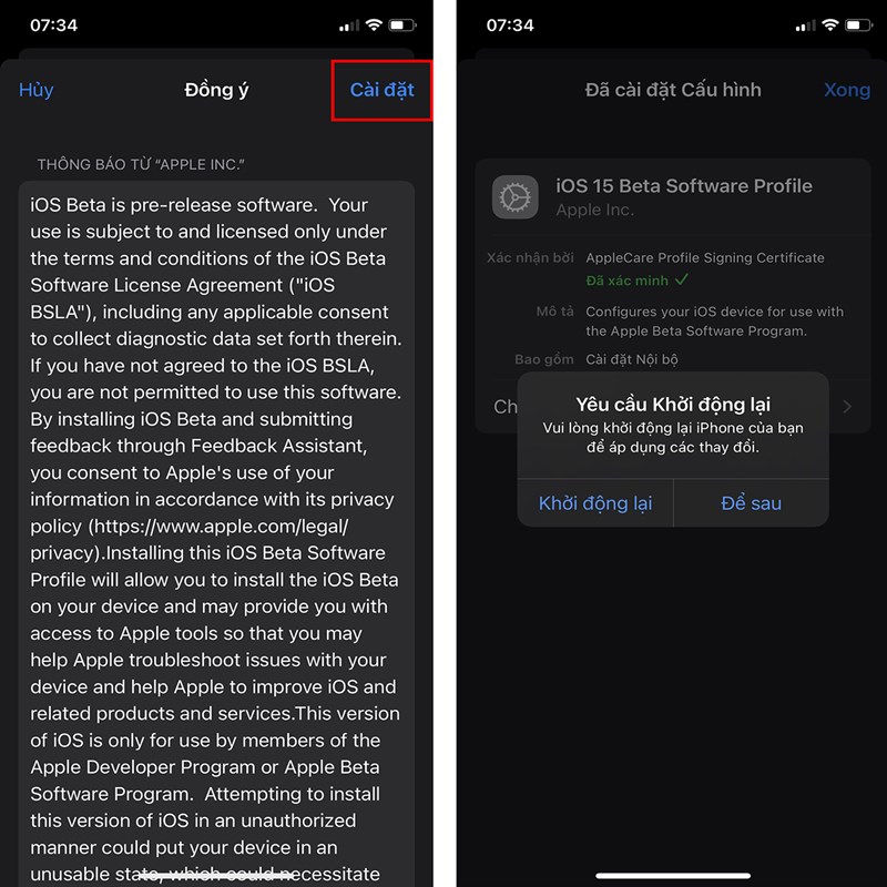 Cách tải iOS 15 Beta 3-3 Cách tải iOS 15 Beta 3-3