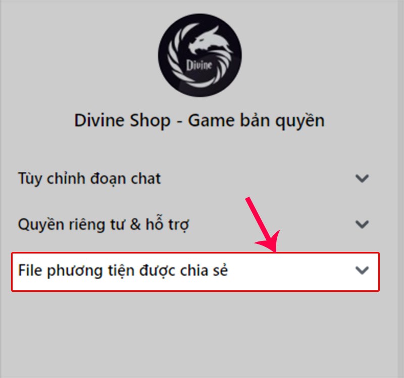Chọn File phương tiện được chia sẻ Chọn File phương tiện được chia sẻ