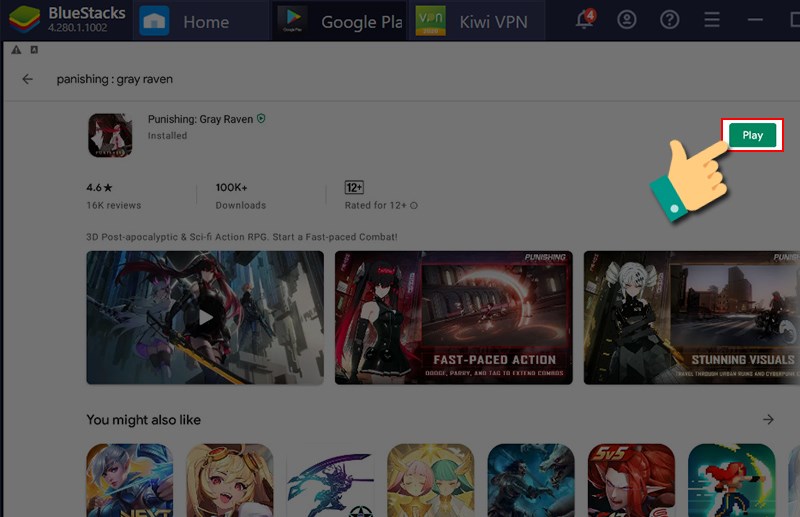 Mở game PGR Mở game PGR