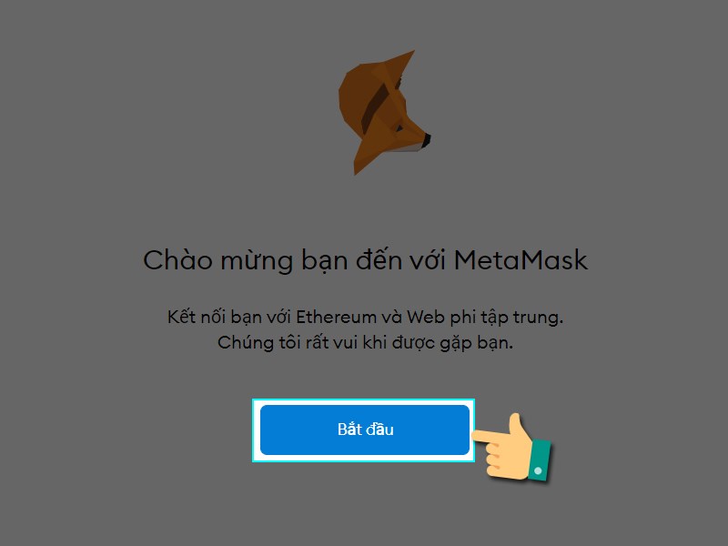Bắt đầu tạo tại khoản Bắt đầu tạo tại khoản