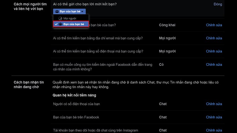 Cách tắt nút kết bạn trên Facebook-8 Cách tắt nút kết bạn trên Facebook-8