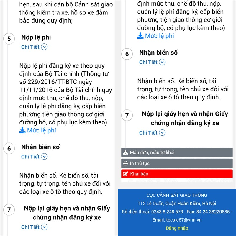 Cách đăng ký xe từ tỉnh khác chuyển đến trực tuyến Cách đăng ký xe từ tỉnh khác chuyển đến trực tuyến