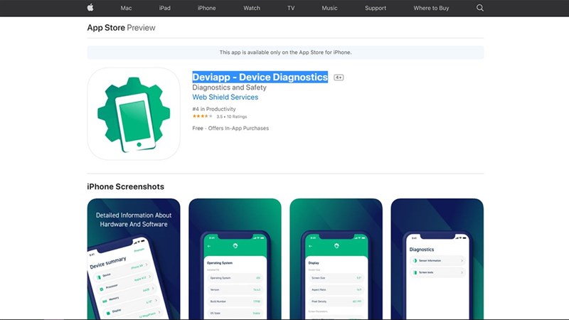 Cách kiểm tra thông số cấu hình iPhone Cách kiểm tra thông số cấu hình iPhone