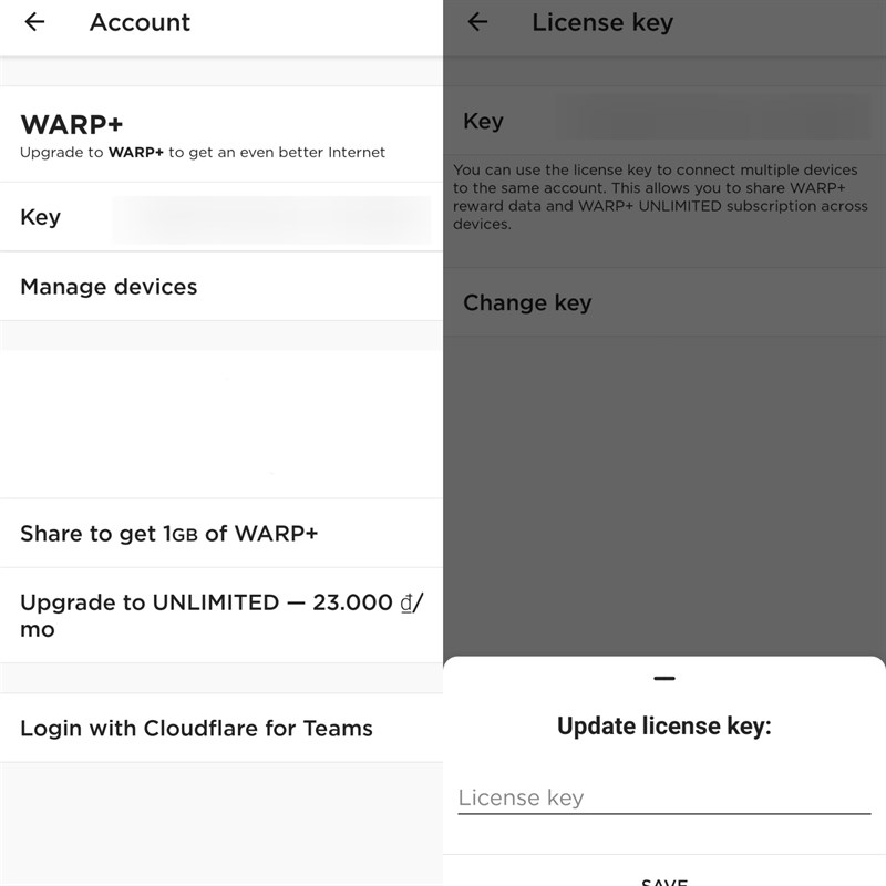 Cách nhập code 1.1.1.1 dịch vụ VPN Warp+ lên đến 270 TB Cách nhập code 1.1.1.1 dịch vụ VPN Warp+ lên đến 270 TB