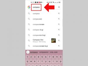 Vào thanh tìm kiếm Google gõ