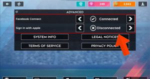 Đăng nhập bằng Facebook hoặc Apple ID
