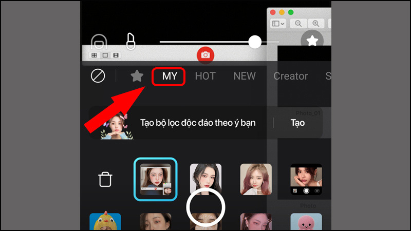 Kiểm tra Sticker trong MY