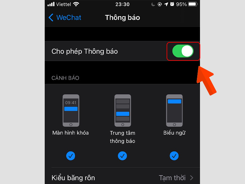 cau-hoi203-800x600-7 Gạt nút sang phải để bật thông báo WeChat
