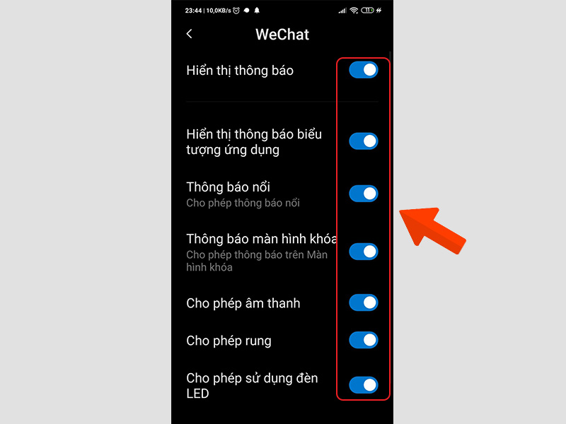 cau-hoi205-800x600-6 Thiết lập các tùy chọn thông báo