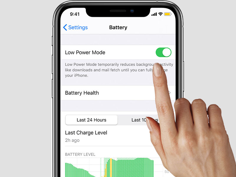 cau-hoi208-800x600-5 Giao diện thiết lập chế độ tiết kiệm pin trên iPhone