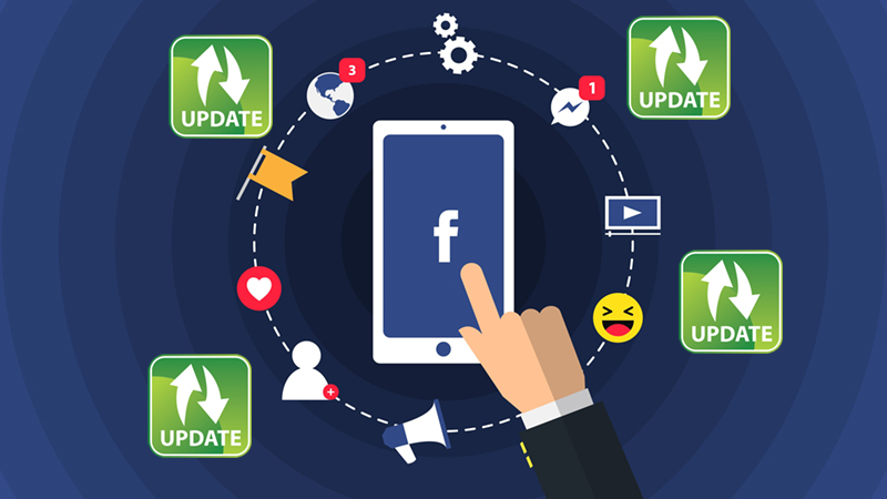 Hãy đảm bảo bạn đã cập nhật Facebook lên phiên bản mới nhất